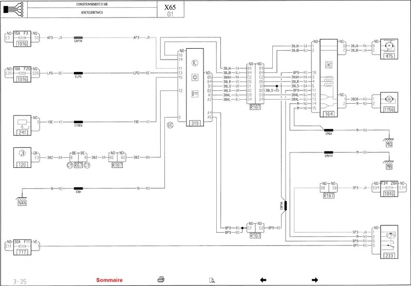 Schema electrique direction assistee clio 1
