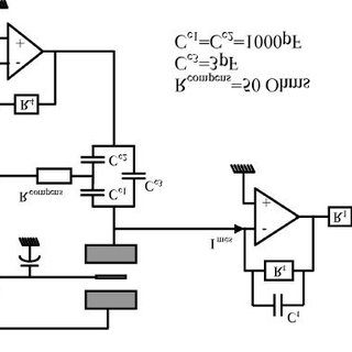 Capteur schema electrique