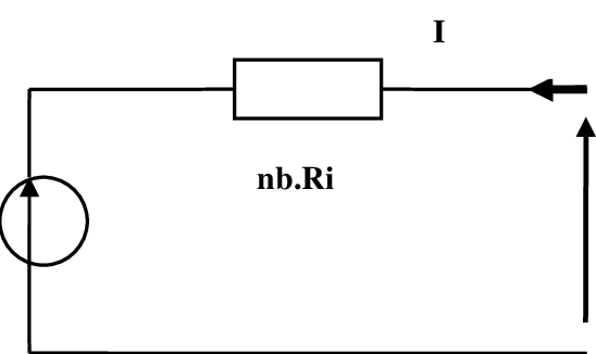 Schema electrique en serie