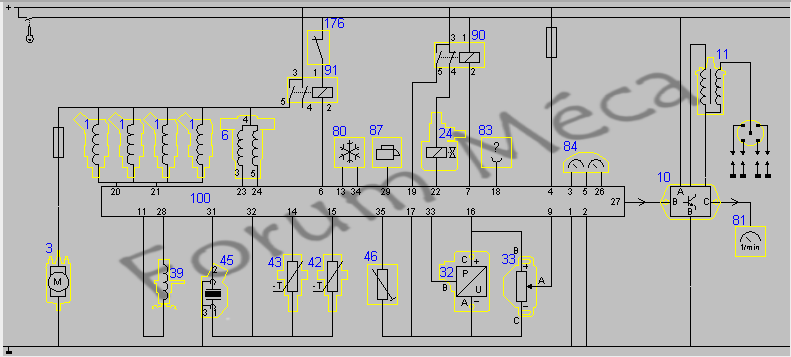 Schema electrique r21