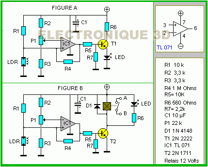 Schema electrique interrupteur crepusculaire