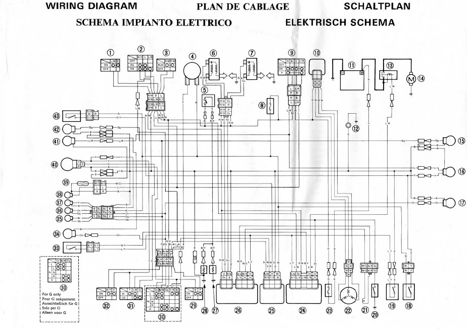 Schema electrique gs 500