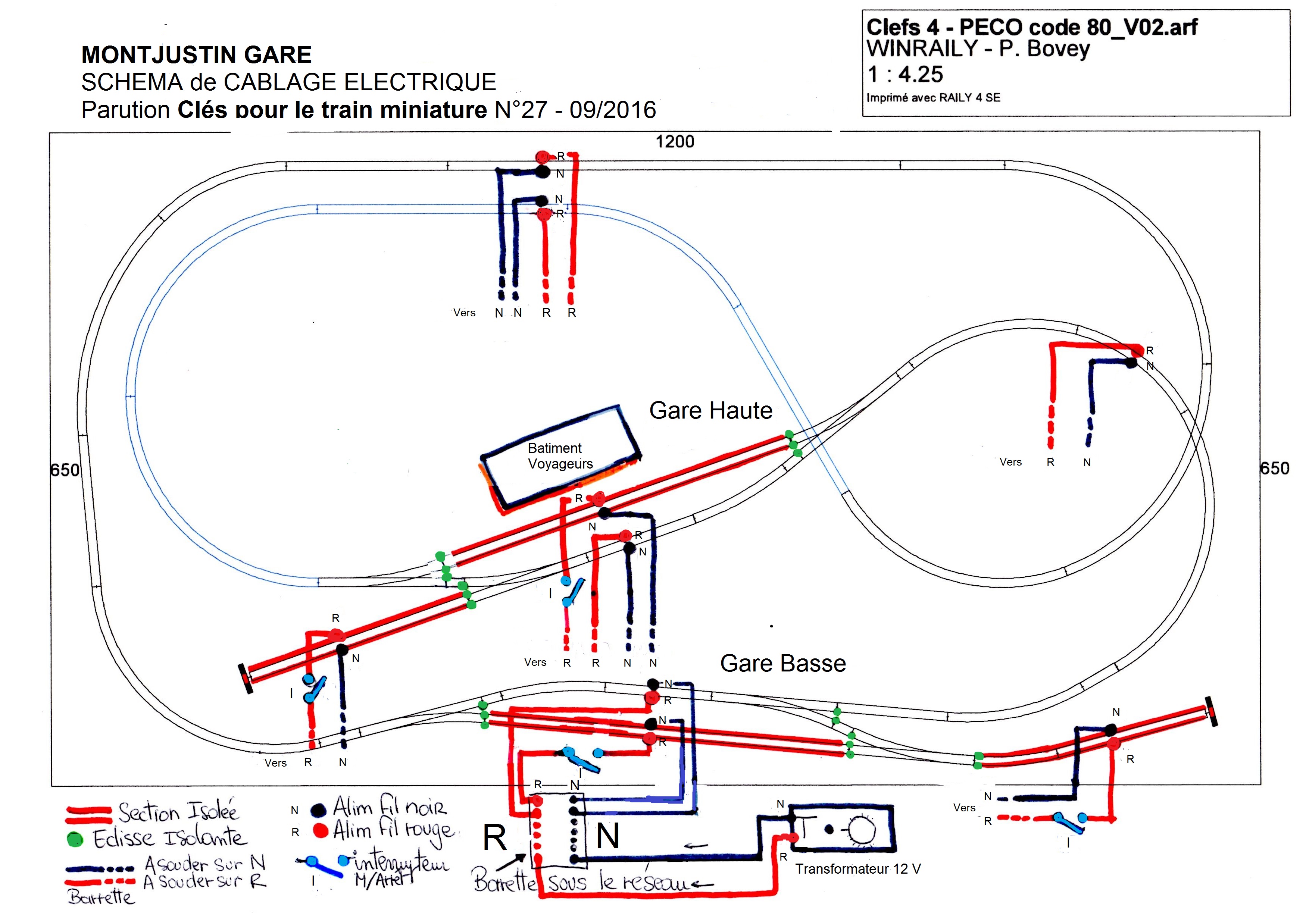 Schema electrique eclairage multiple