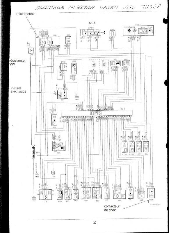Schema de moteur electrique monophase