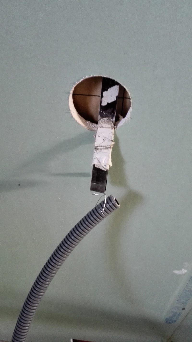 Norme gaine electrique cloison