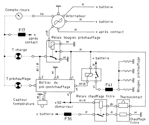 Schema electrique opel corsa