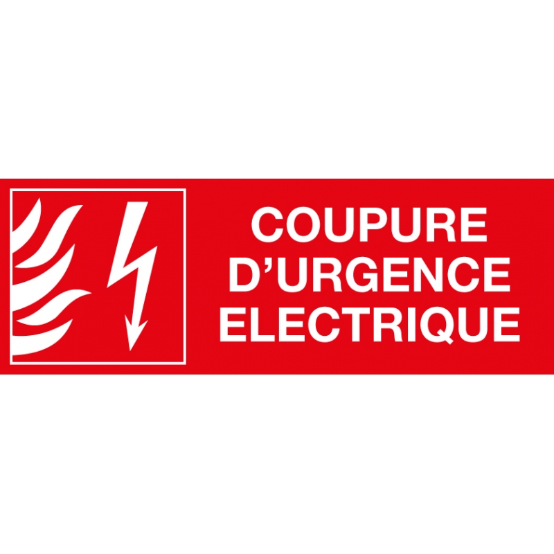 Norme coupure d'urgence électrique