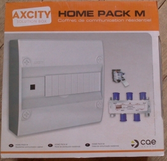 Schema electrique coffret de communication