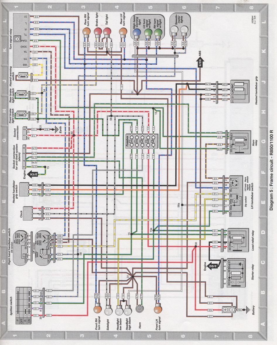 Schema electrique r1100rt