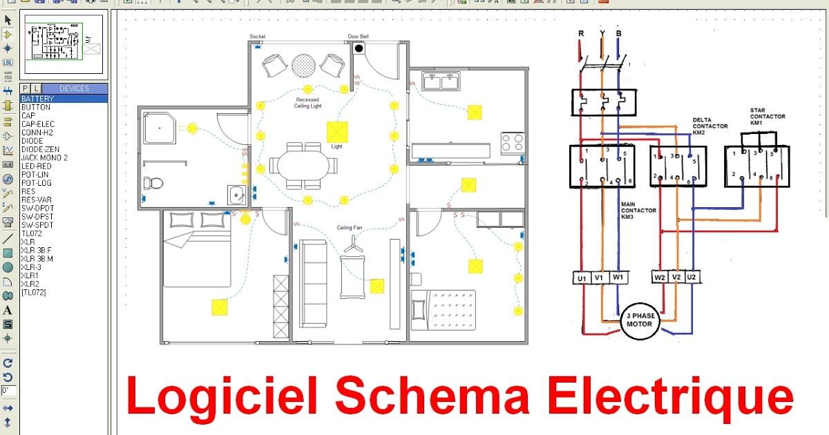 Schema electrique lumiere boite derivation
