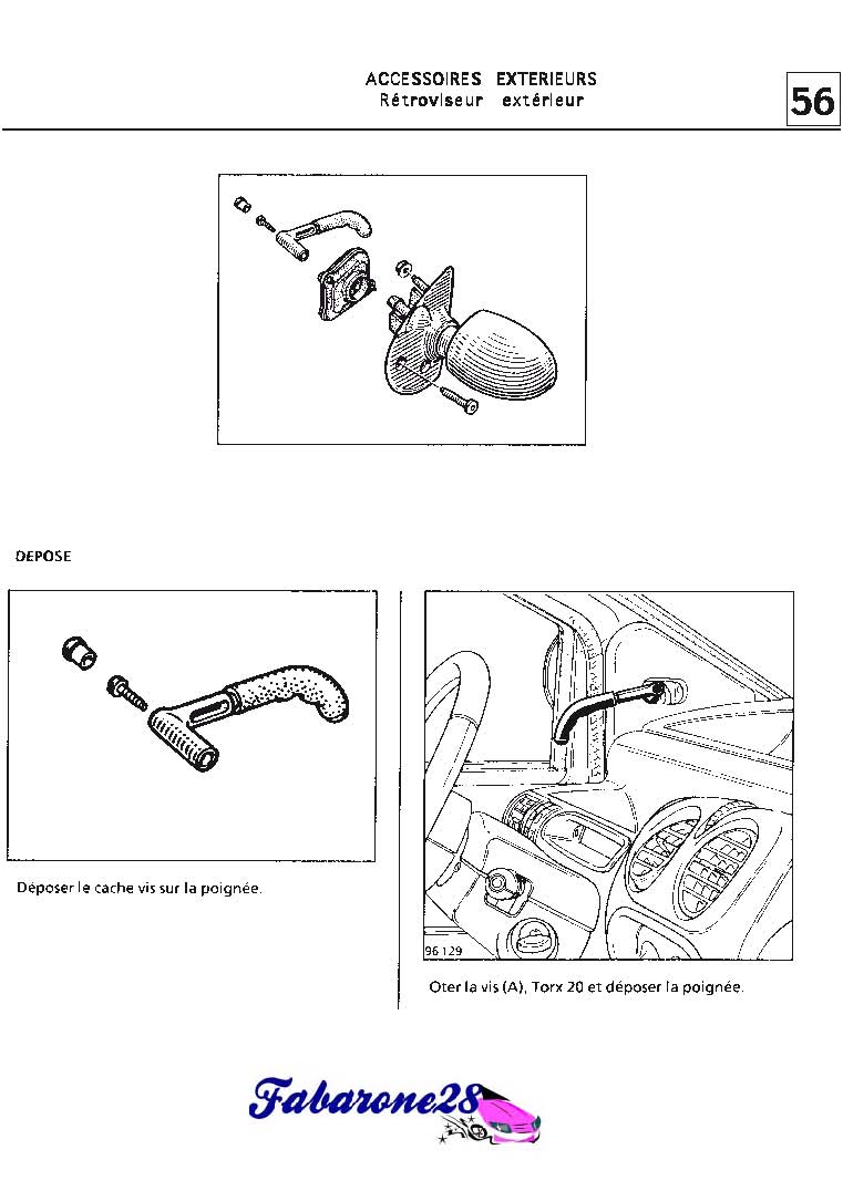 Schema electrique retroviseur twingo