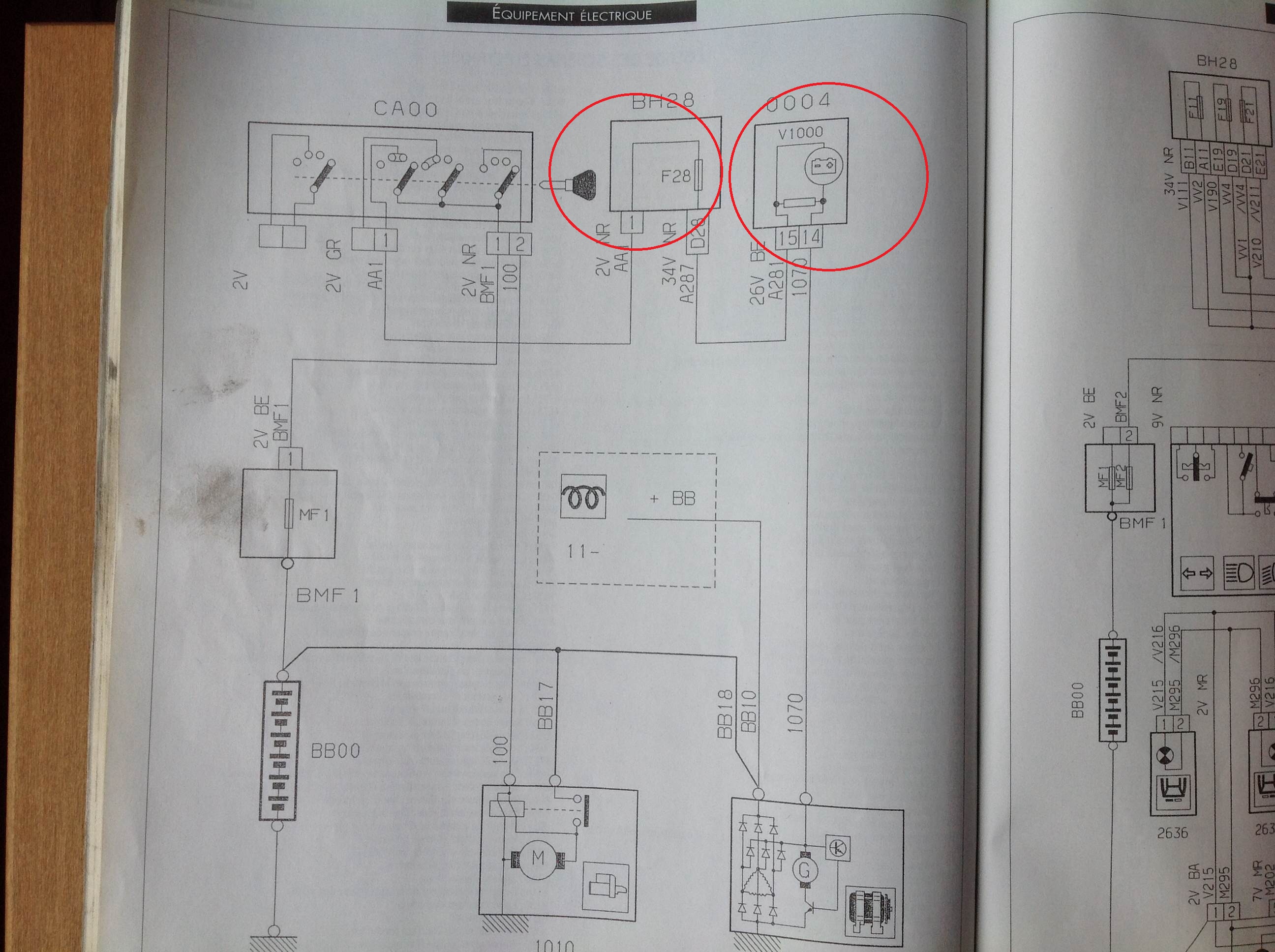 Schema electrique 106 1.5d