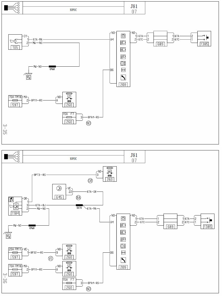 Schéma electrique espace 4