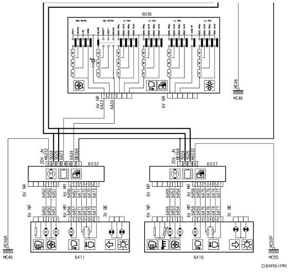 Schema electrique leve vitre xsara picasso