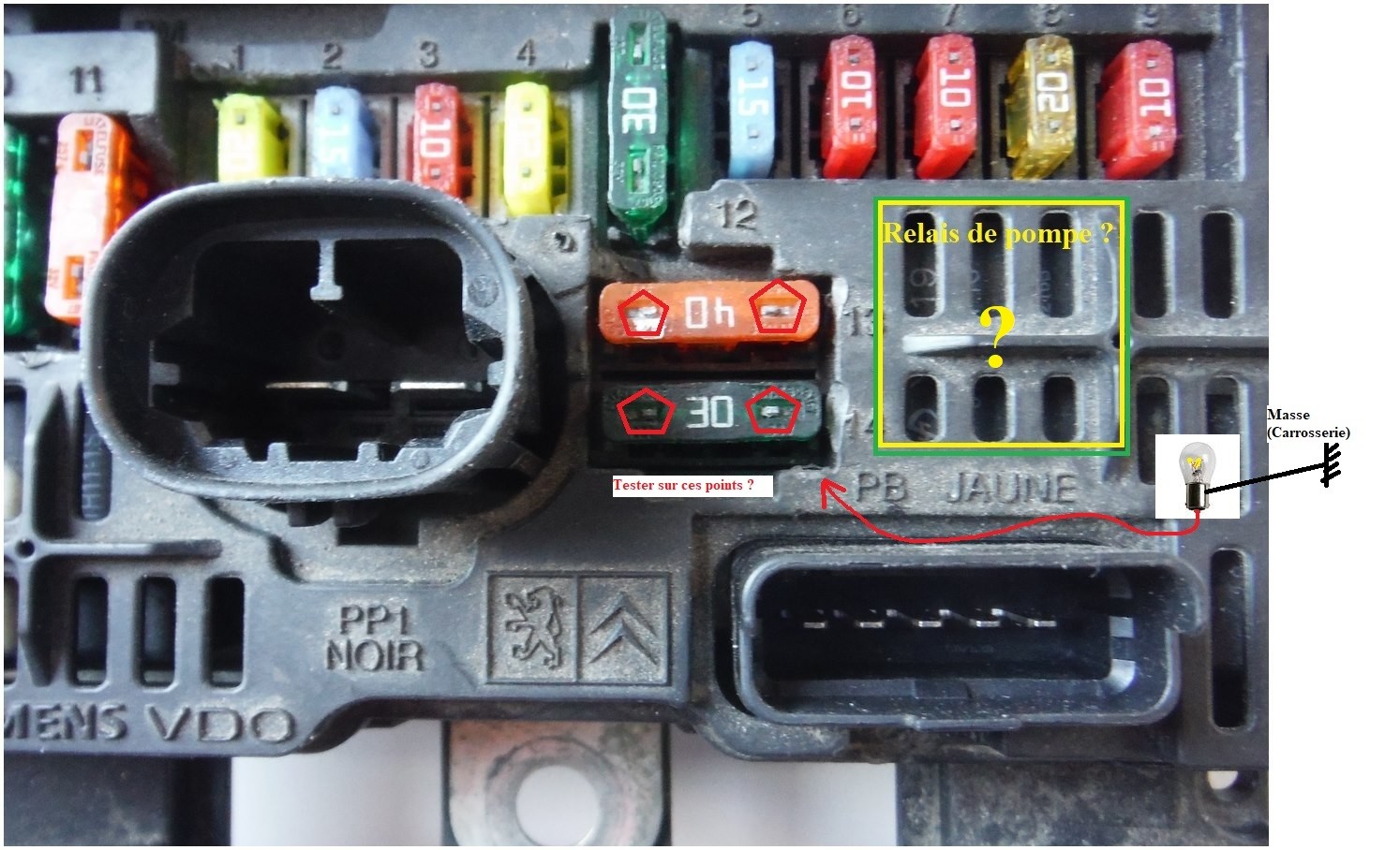 Schema electrique pompe de gavage c8