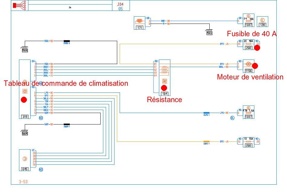 Schema electrique scenic 1.9 dci