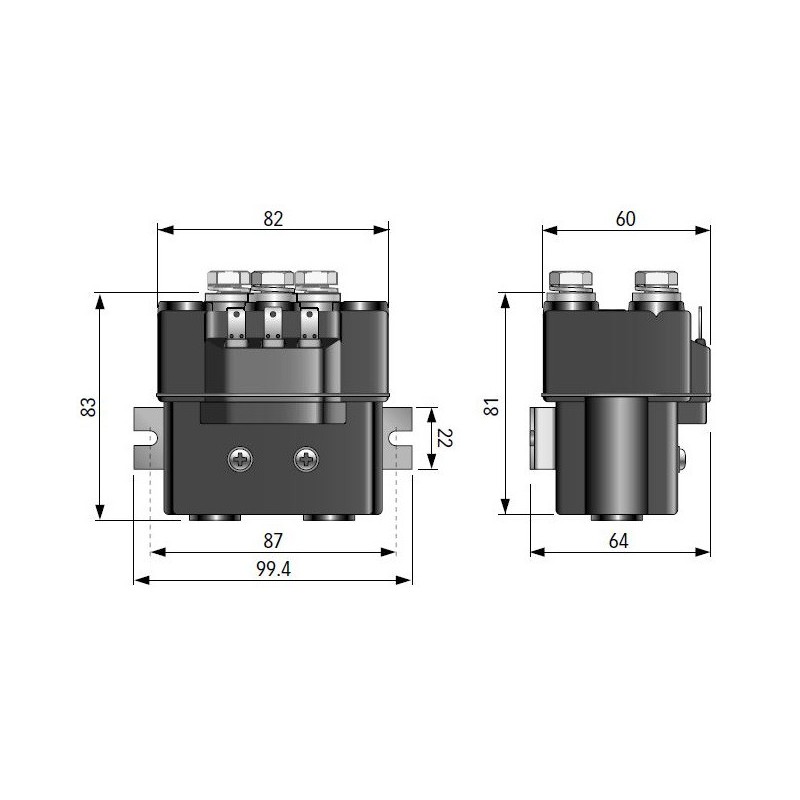 Schema electrique guindeau quick