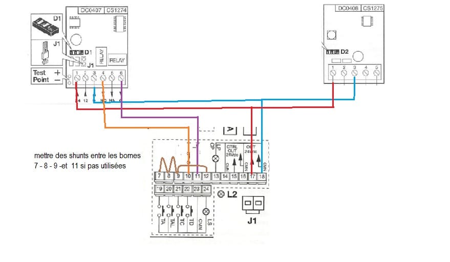 Schema electrique portail coulissant nice