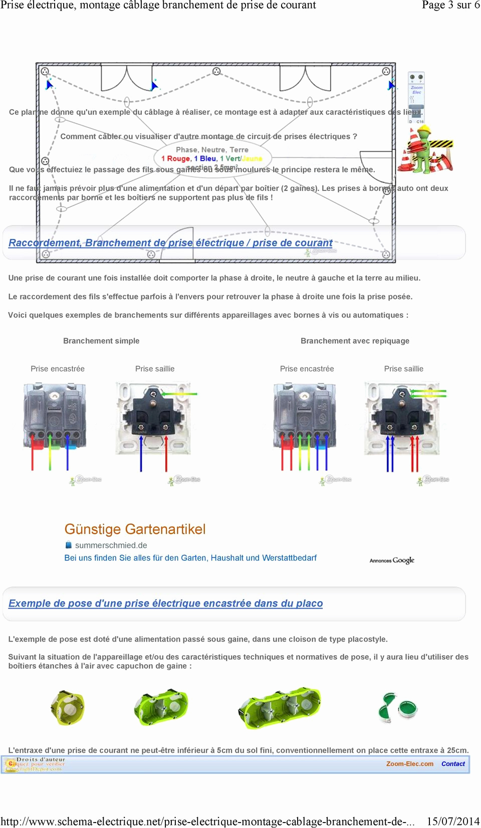 Norme fil electrique radiateur