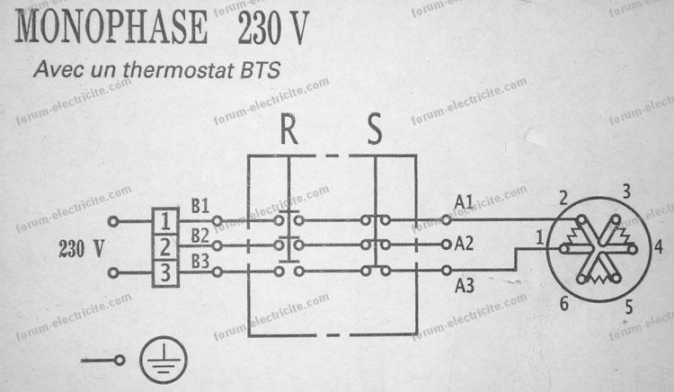Schema electrique resistance steatite chauffe eau