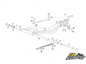 Schema faisceau electrique aprilia rs 50