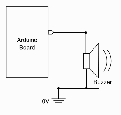Schema electrique buzzer