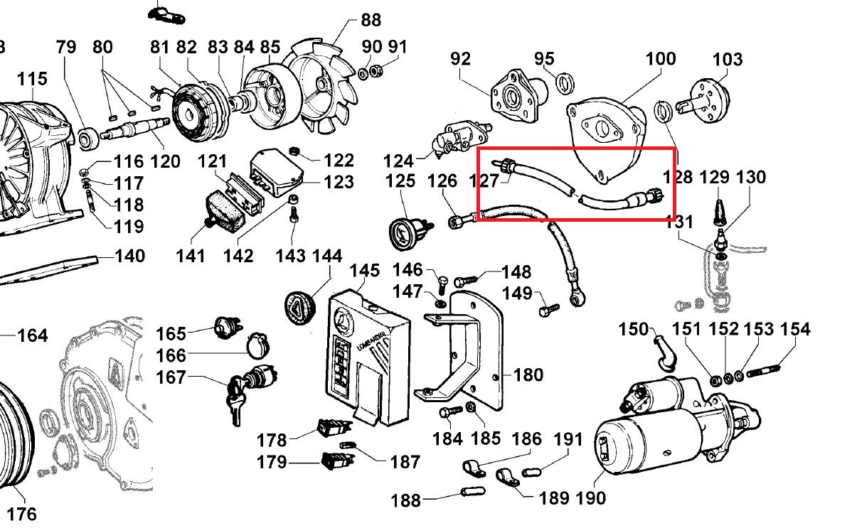Schema electrique moteur lombardini