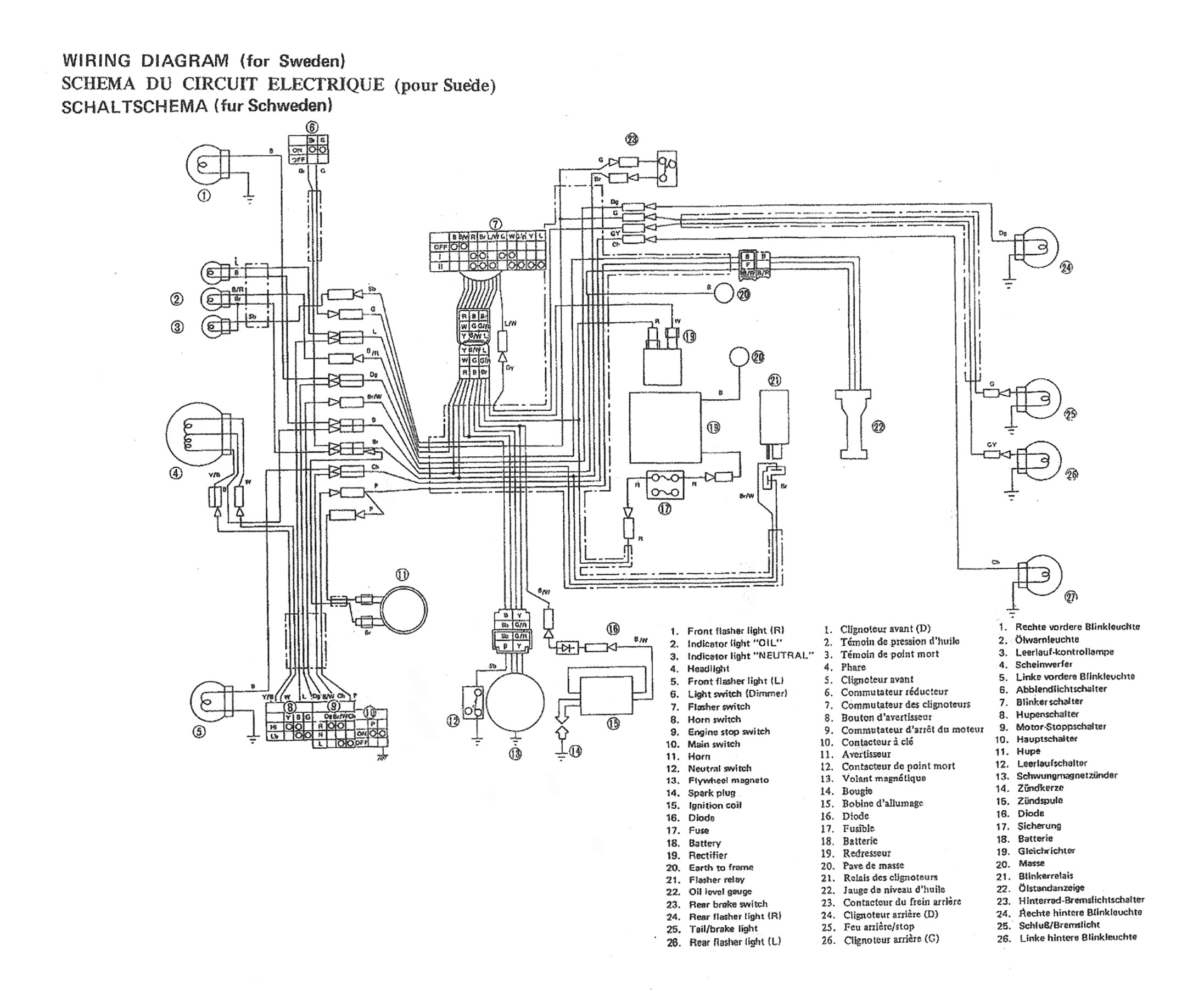 Schema electrique antares 760
