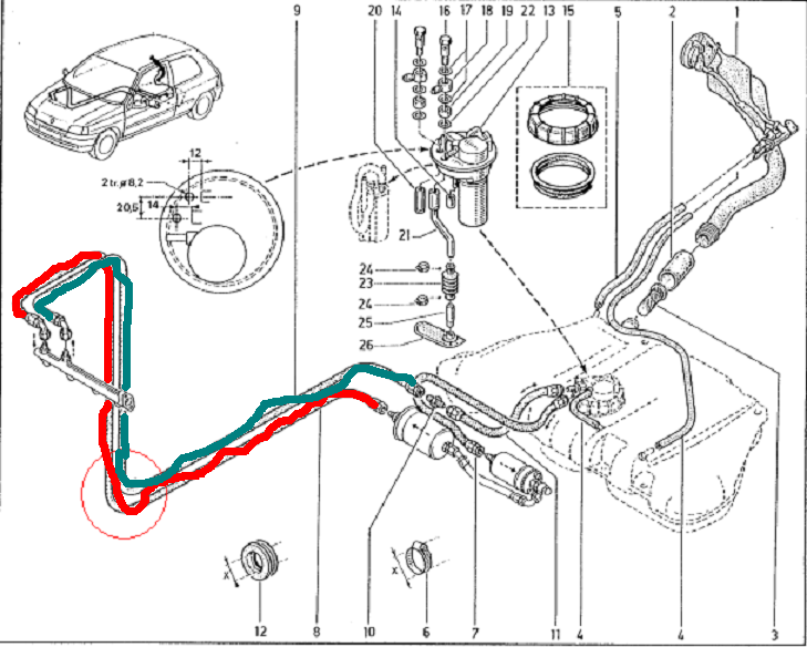 Schema electrique clio 16s