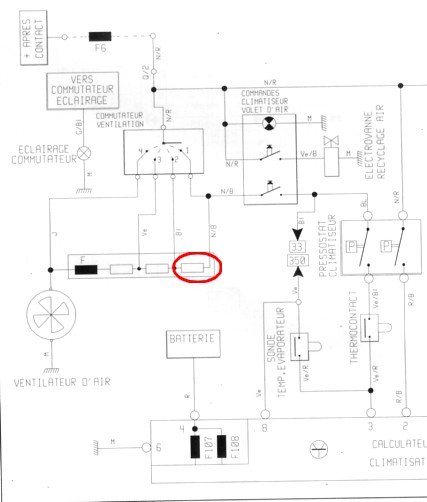 Schema electrique calculateur polo g40
