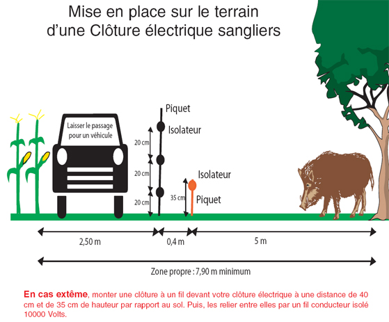 Schema cablage cloture electrique