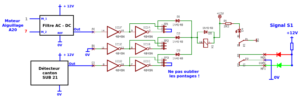 Schema electrique ferroviaire