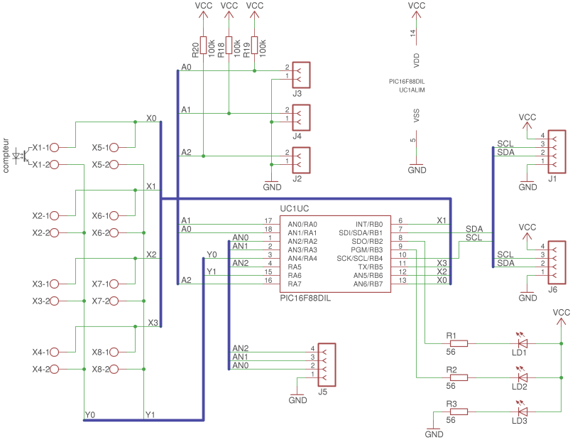 Schema d un compteur electrique