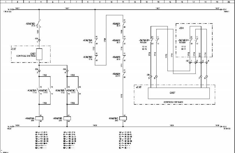 Schema electrique industriel