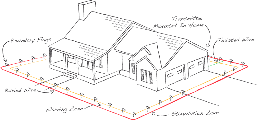 Schema d une cloture electrique pour chien
