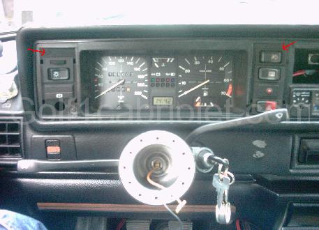 Schema electrique klaxon golf 1