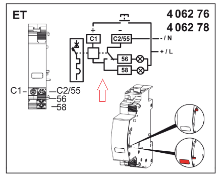 Schema electrique arret d urgence avec voyant