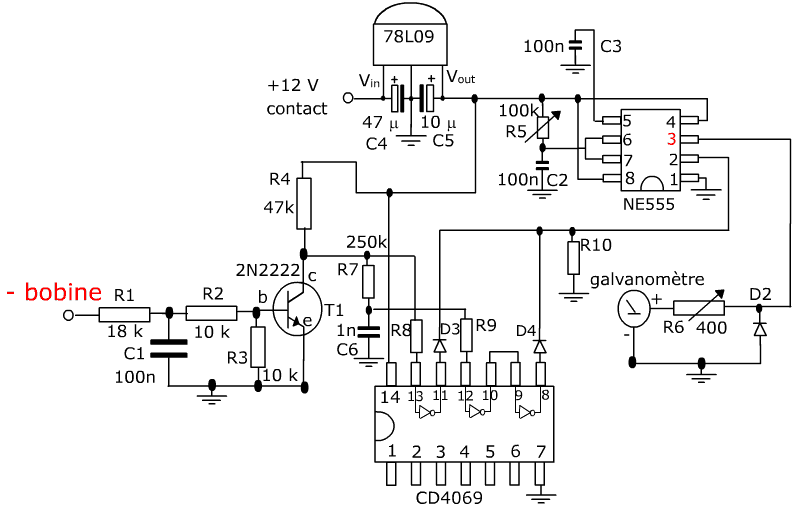 Schéma electrique guitare