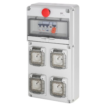 Schéma electrique coffret de chantier
