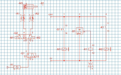 Reperage schema electrique