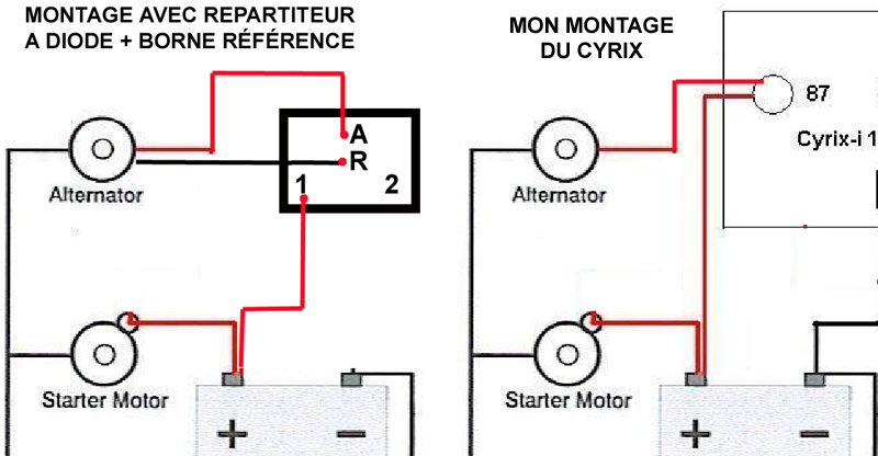 Schema electrique repartiteur de charge