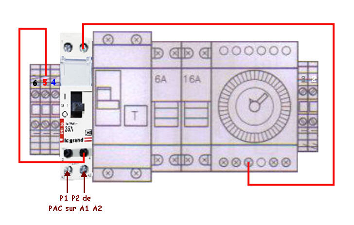 Schema electrique pompe a chaleur piscine