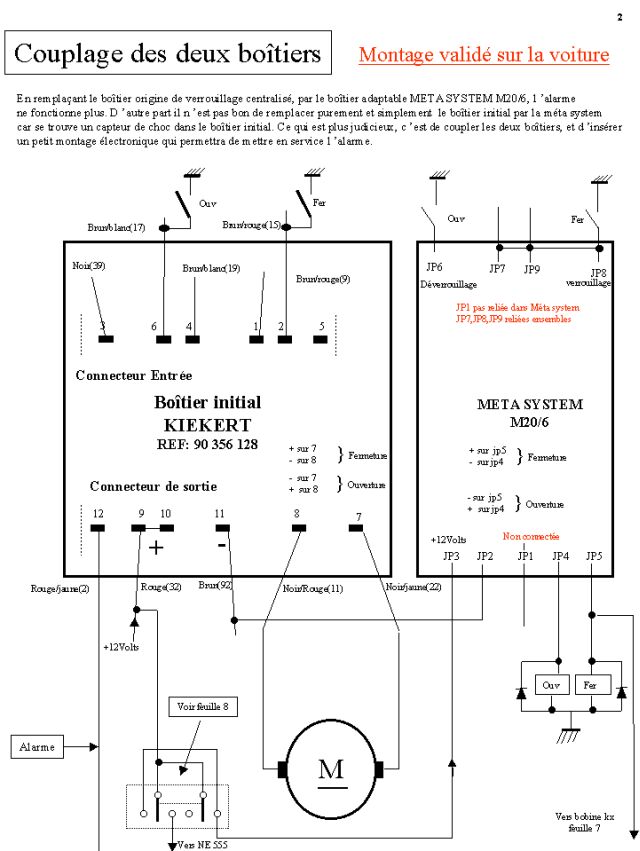 Schema electrique opel calibra