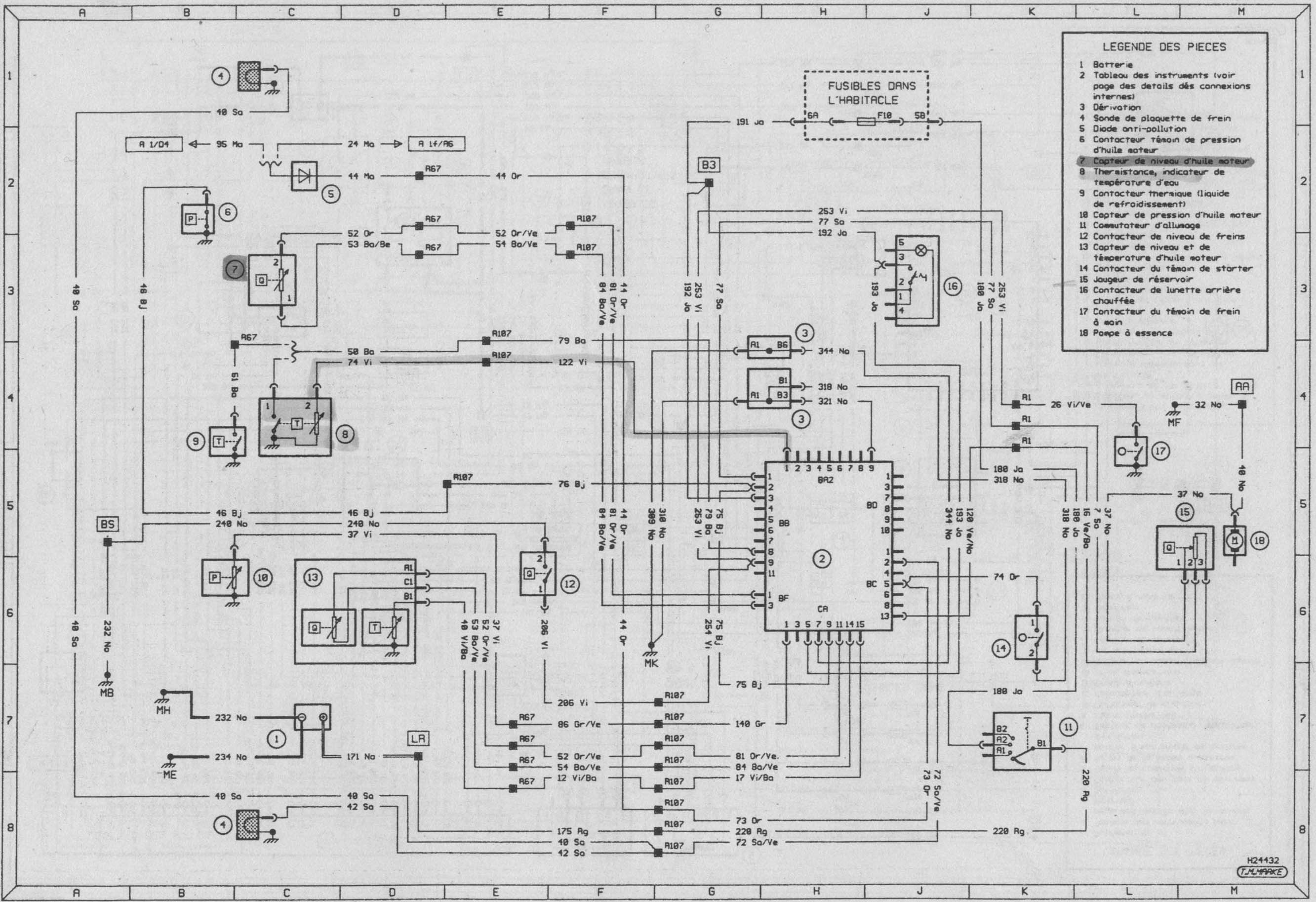 Schema electrique moteur clio 2 rs