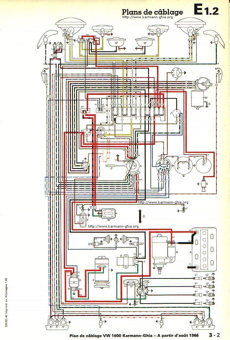 Schema electrique cox 1965
