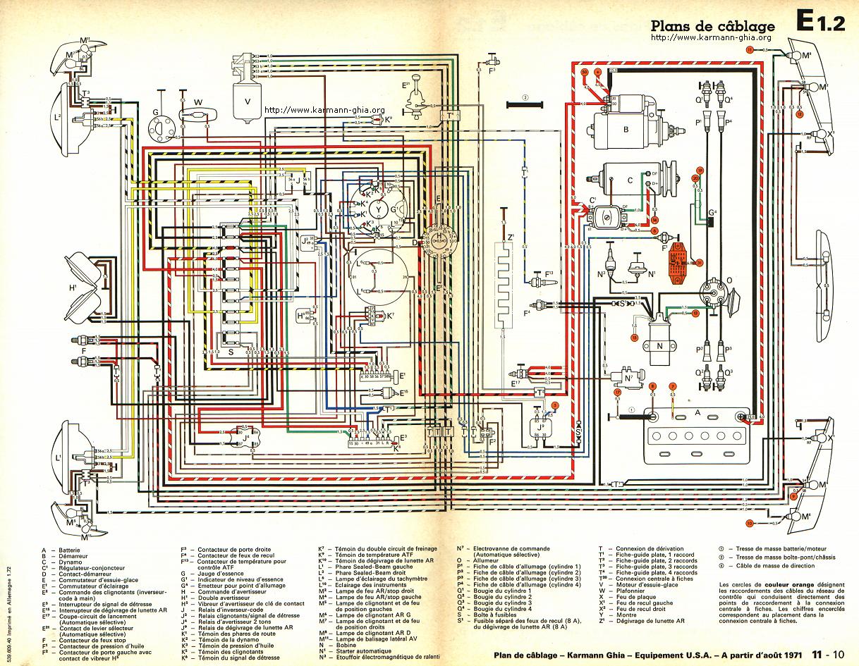 Schema electrique vw combi t2