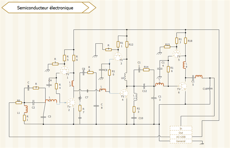 Plan de schéma électrique