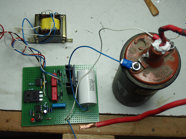Cloture electrique schema electronique