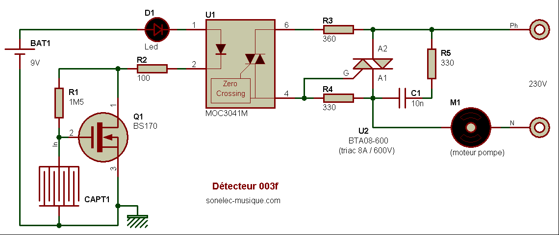 Schema electrique arrosage automatique