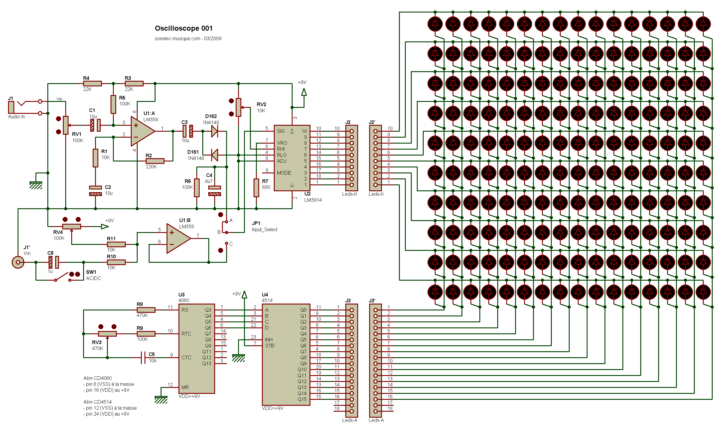 Schema electrique electronique